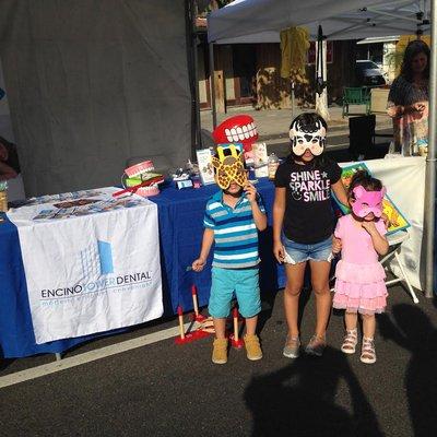 Anna at the Taste of Encino Festival  Sunday 10.09.16. Kids, we got so many cool prizes for you! Look for our booth on a next vestival