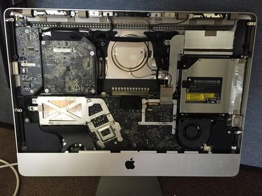 Imac taken apart