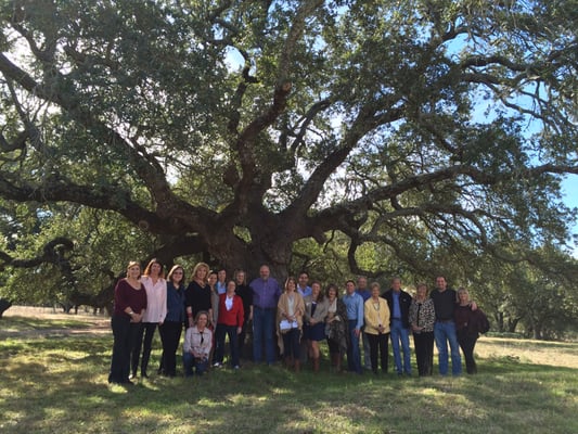 Moreland Agents hard at work on a Ranch tour.