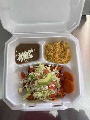 Enchiladas rojas