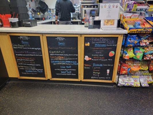 boba menu