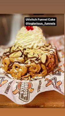 The Utivitch funnel cake