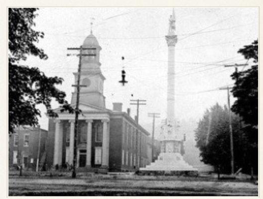 Mifflin County Historical Society in the old Court House. Photo from their website.