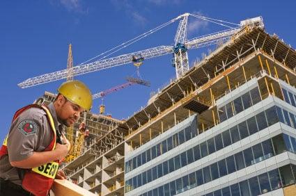 Overton Security at construction sites