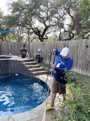 Pressure washing services 512-745-1958