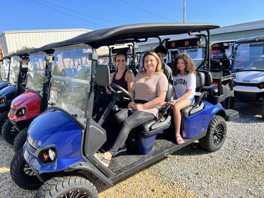 Electric Beach Golf Cart Rentals