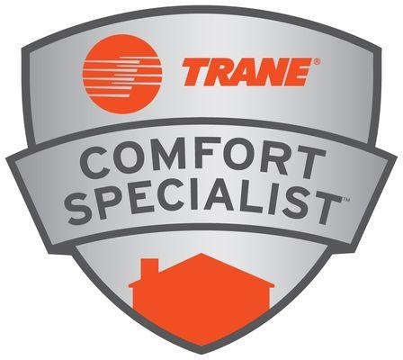 Proud to be a Trane Comfort Specialist Dealer