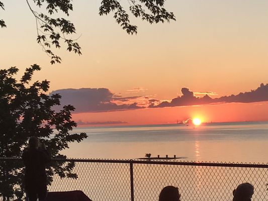 Sunset over Lake Ontario