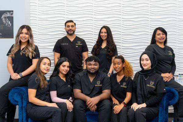 Dr.Mohammed Khan and the incredible staff at Sweet Tooth Smiles