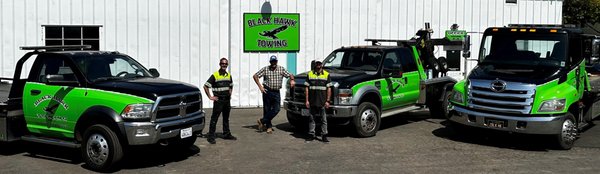 Our new location and tow truck to our fleet!