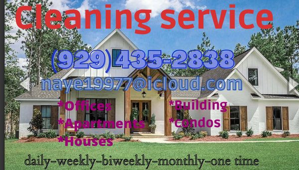 contact me to help you keep your home fresh and clean