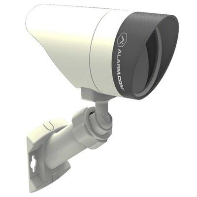 Alarm.com Mini Bullet Camera with day and night vision. Works with your security system app on your smartphone from anywhere, anytime.