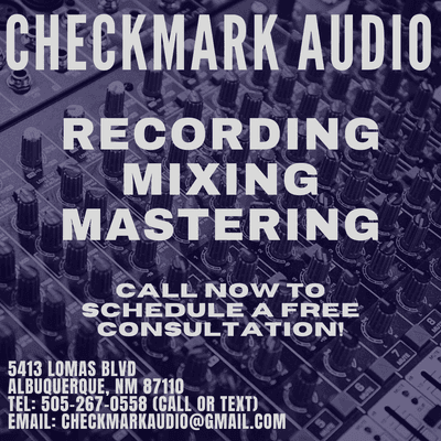 Looking for top-notch recording, mixing, and mastering services? Look no further! At Checkmark Audio, we provide professional audio services