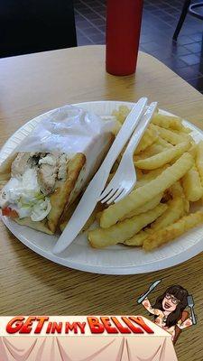 Chicken Gyro Platter