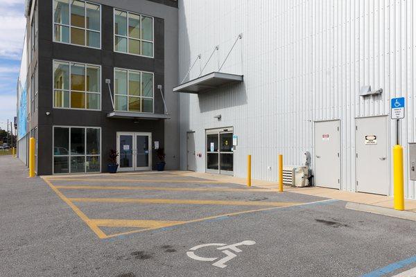 Loading Zone and touchless entry