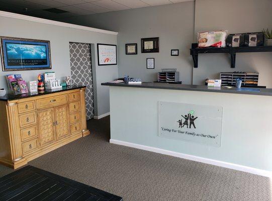 Bartram Family Chiropractic Lobby