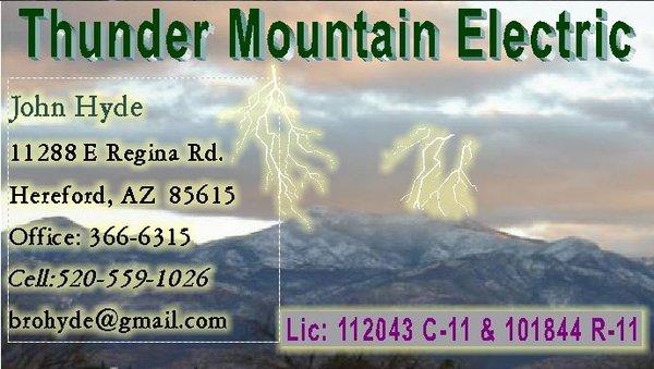 Thunder Mountain Electric