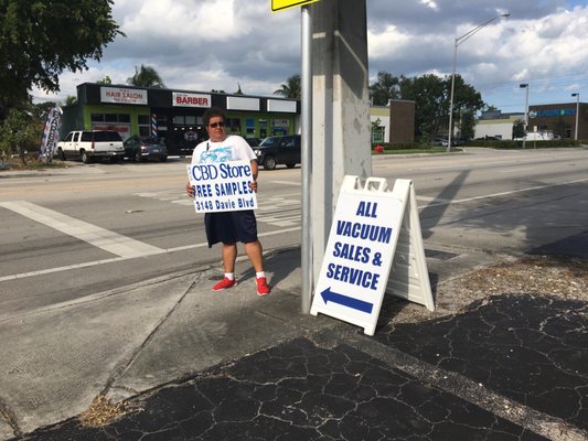 Promotion for CBD STORE in Ft. L