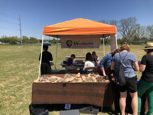 Wand making at the Quidditch cup