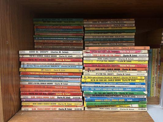 Extensive Charlie Brown collection