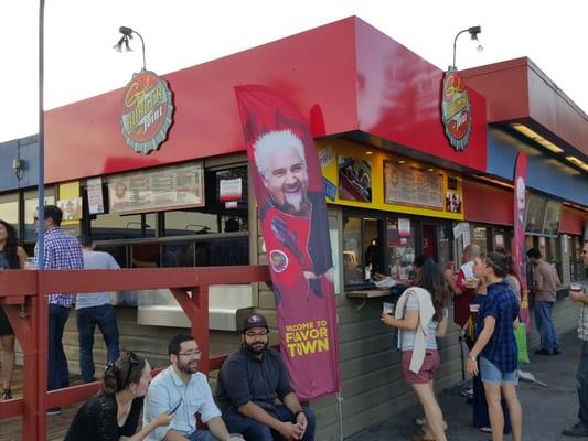 Guy's Burger Joint @ Shoreline Amphitheatre...