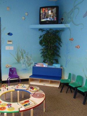 Waiting room for our little patients