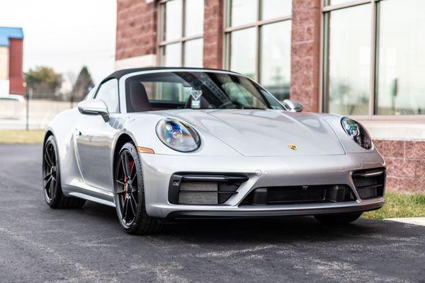 Porsche 911 Cabriolet received Full Front PPF + GYEON 10 Year Ceramic Coating!