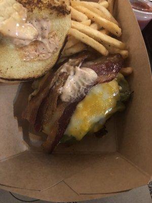 South Texas Antelope Burger