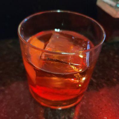 Smoked old fashioned