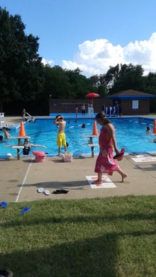 Ford Pool on a Friday evening