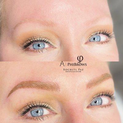 Combination Microblading+Shading 

More info/booking --www.Browfexion.com