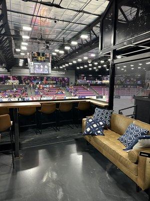 Premium seats at Trinity Health Arena