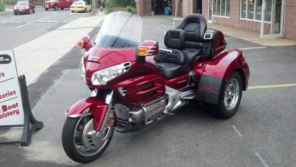 HONDA GL1800 WITH A MOTOR TRIKE KIT