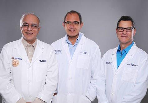 Dr. Zaveri, Dr. Jaguan, Dr. Grobman