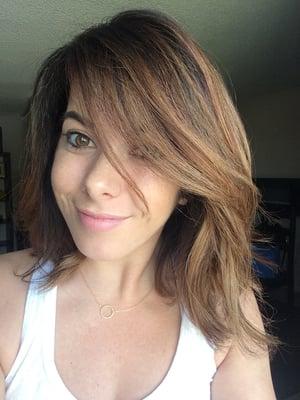 Lighter for the summer. "Hazelnut" by Gercy @Gorgeous Salon North Park