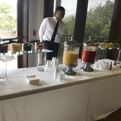 Bloody Mary and Mimosa Bar