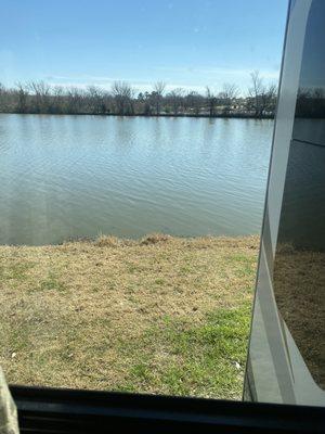 How close we are to the lake