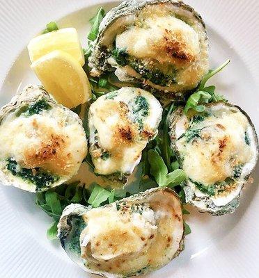 Oysters Rockefeller