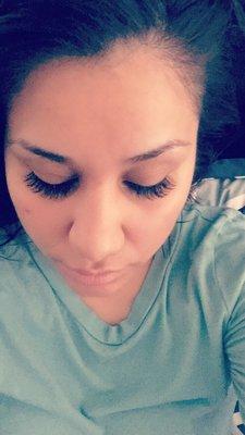 Silk eyelashes