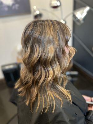 Highlight and lowlight with a cut