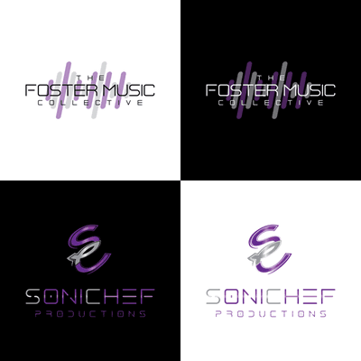 Music Production Logo Designs