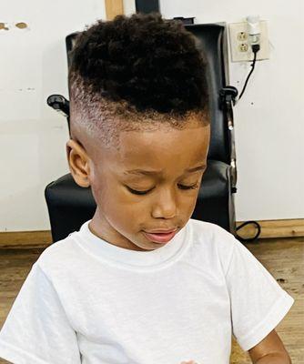 My Grand Son's fresh cut