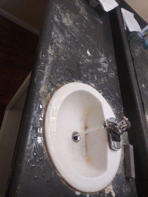 Sink destroyed