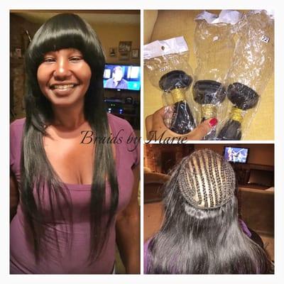 Weave sold and installed by me