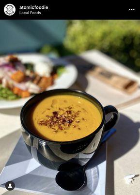 Butternut squash soup