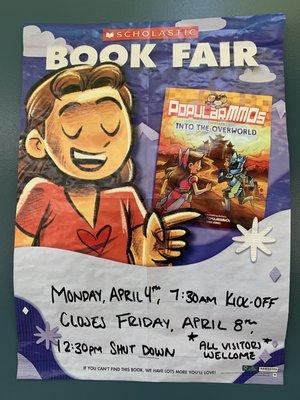 Everyone loves the book fair!