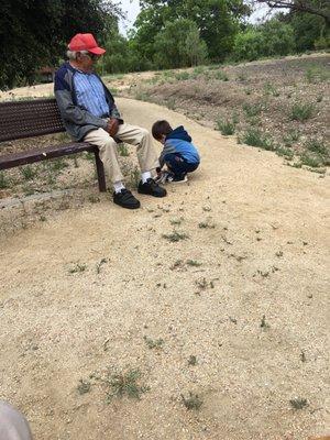 My pops and my son