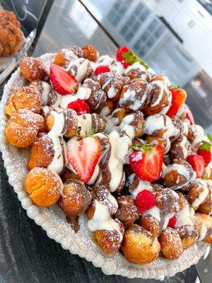 Cinnamon toast crunch donut holes