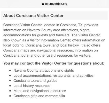 Info posted on countyoffice.org