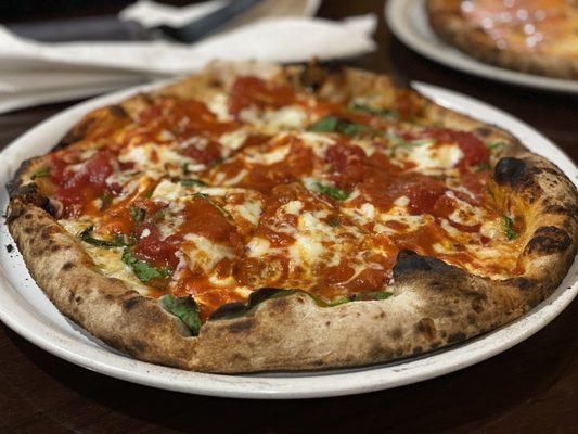 Tomato and spinach with ricotta and tomato sauce